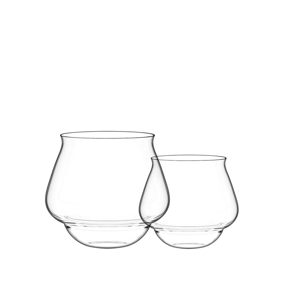 Bicchieri vetro soffiato Go-Go ITALESSE due