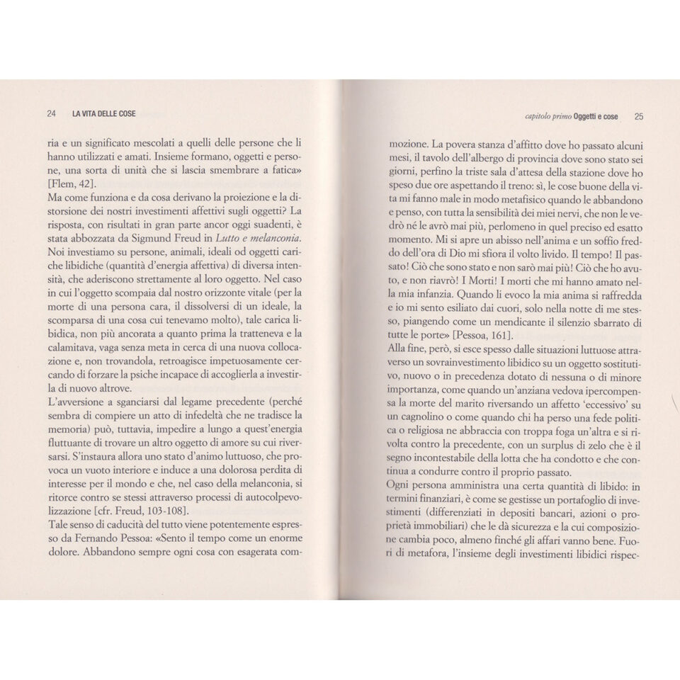 Libro “La vita delle cose” di Remo Bodei, Laterza Editori