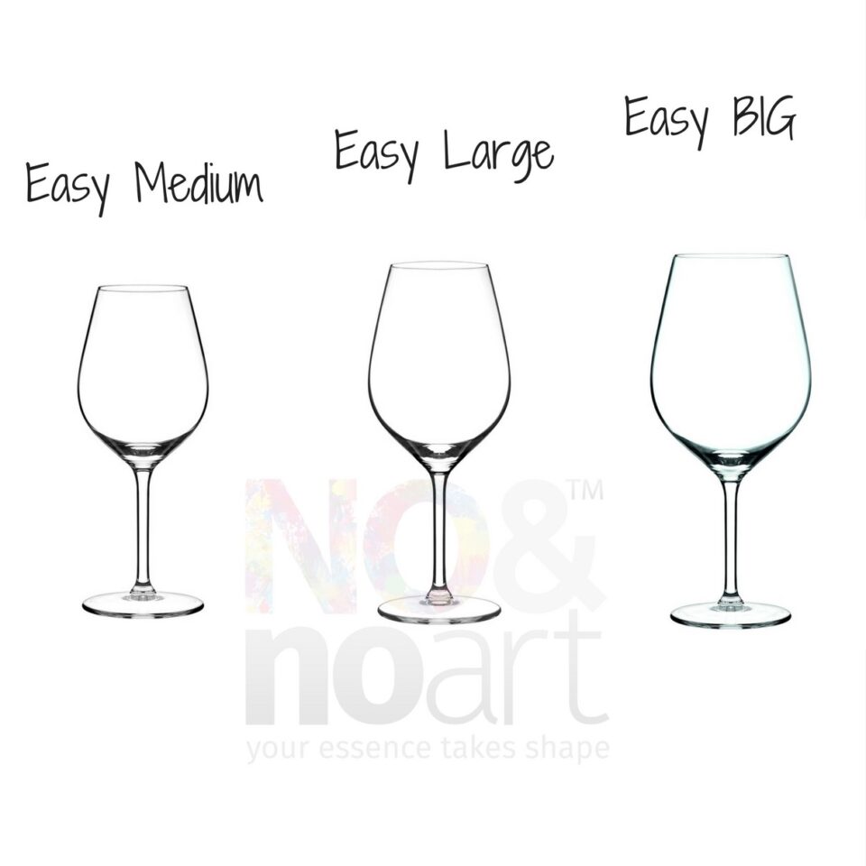 Bicchieri da vino in vetro Easy Italesse