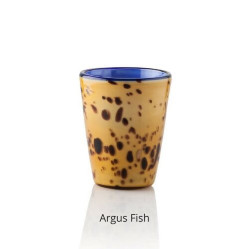 bicchiere colorato argus fish mares
