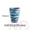 Shot Mares Italesse vetro soffiato napoleon
