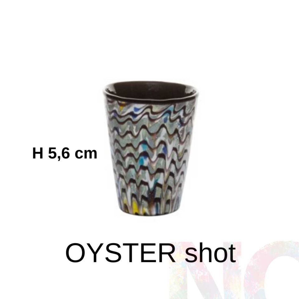 Shot Mares Italesse vetro soffiato Oyster