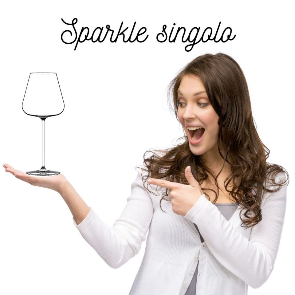 Calice Singolo Sparkle ITALESSE